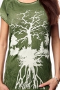 Футболка женская Circa Roots Heather Green 2010 г инфо 12746v.