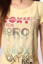 Футболка женская Roxy XEWJE735 Roxy Spirit Yellow 2010 г инфо 12868v.