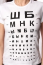 Футболка женская A-One Letters White 2010 г инфо 12931v.