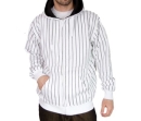 Толстовка 4thes3ts с капюшоном 4T_2LINES_ZIP_HOODIE_WHITE 2010 г инфо 13112v.
